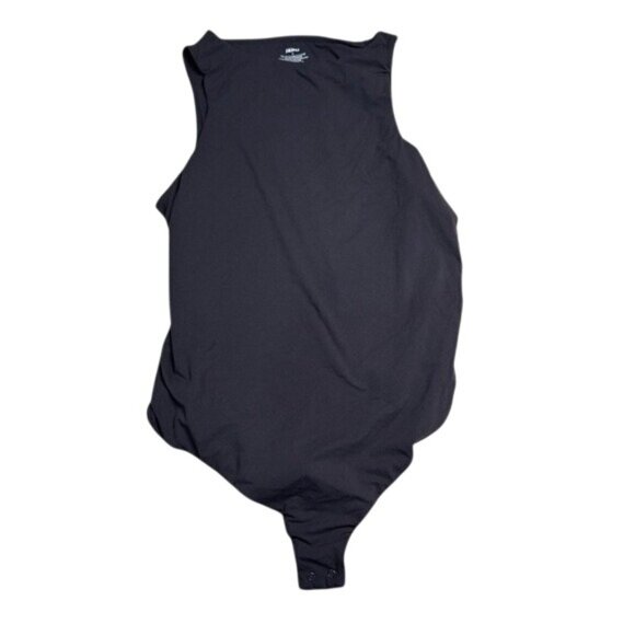 Skims 2X FITS EVERYBODY HIGH NECK Thong BODYSUIT Onyx Black NWOT MSRP $60 - Picture 1 of 7
